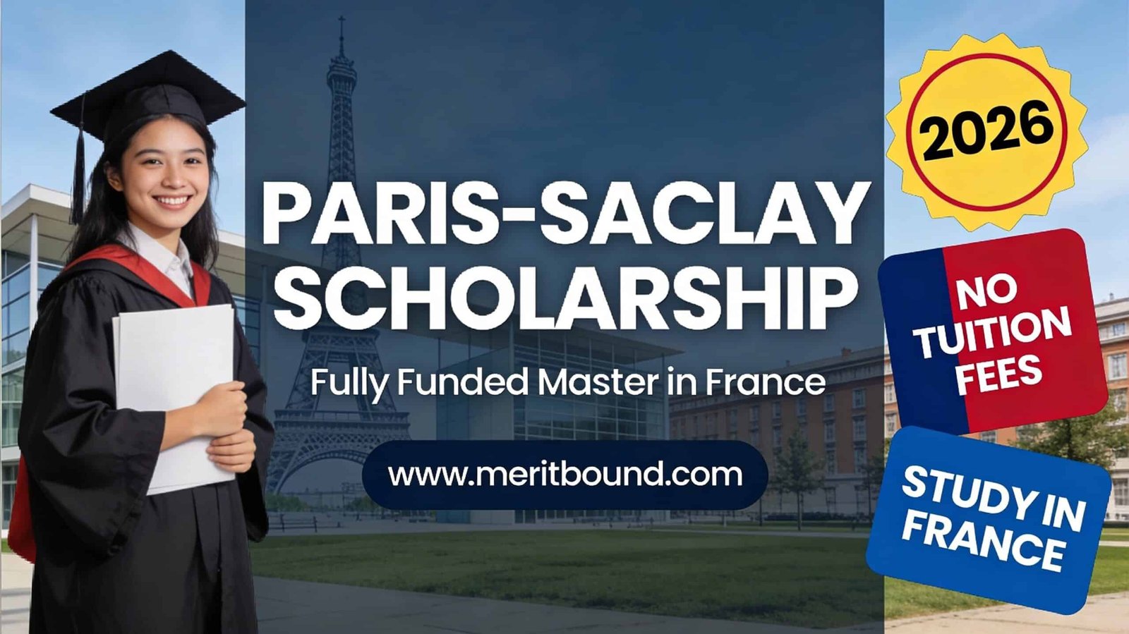 Paris-Saclay Scholarship: Master scholarship in France Paris-Saclay Scholarship: Master scholarship in France